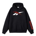 Толстовки Unisex с капюшоном, средней плотности Reebok, белый heather серый[thickened and fleece-lined] - фото 4