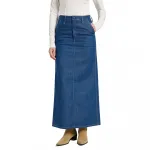 Юбка Lee 112371102 Regular Fit long, синий - фото