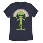 Футболка с радужным рисунком «Чужой» для юниоров - фото