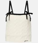 Топ из шерсти и кашемира Ganni, Egret - фото