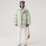 Стеганая куртка унисекс Scrm, хаки - фото 48