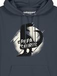 Толстовка wat? Apparel Sweatshirt Papasaurus, цвет India Ink Grey - фото 3