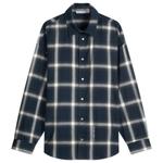 Рубашка Setar с длинными рукавами из фланели в клетку Shadow Check Acne Studios, мультиколор - фото