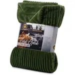 Плед для дома Cord Optik Gözze, темно-зеленый - фото 4