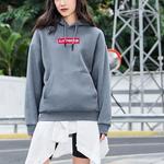 Толстовка унисекс синяя Lining, синий - фото 4