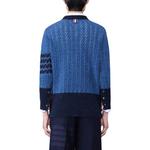 Свитер в полоску 4 Bar THOM BROWNE, синий - фото 7