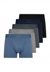 Брюки-кюлоты 5-PACK GUNNAR BOXERS Resteröds, сине-серый - фото 5