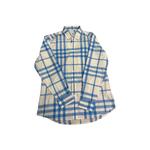 Burberry Мужская синяя рубашка - фото