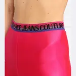 Леггинсы узкого кроя Versace, розовый - фото 4