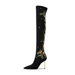 Сапоги женские Enchanting Black Hoov - фото