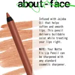 Матовый карандаш для губ about-face, Shameless (matte caramel) - фото 5
