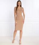 Платье Elisabetta Franchi, кэмел - фото 3