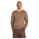 Свитер Timberland Williams River Cable, коричневый - фото