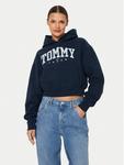 Свитшот relaxed fit Varsity DW0DW19291 Tommy Jeans, синий - фото