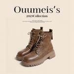 Ботинки Martin Boot женские Ouumeis, черный - фото 4