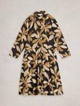 Платье-рубашка Ria Leaves White Stuff, Black/Multi - фото 5