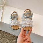 Детские сандалии TONYBEAR, серебряный - фото 4