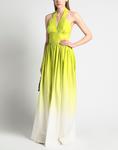 Макси платье Elie Saab, лаймовый - фото 2