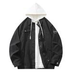 Джинсовая куртка унисекс LIVINGTOWN, Темно-серый - фото 15