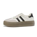 Низкие повседневные туфли женские Komanic, экрю - фото 3