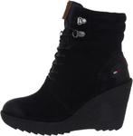 Женские модные ботильоны Tommy Jeans, Black Washed Black 007 - фото 7