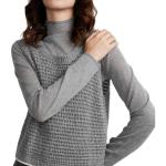 ELLE Свитер Women's Medium Gray - фото 6