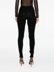 Леггинсы с молниями Magda Butrym, черный - фото 4