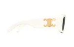 CELINE Триумф Xl 01 солнцезащитные очки из ацетата, White - фото 9