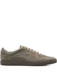 Кроссовки из кожи и замши Common Projects, зеленый - фото