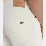 Джинсы прямого кроя Lacoste, белый - фото 3