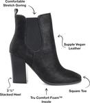 Женские челси Journee Collection, Black - фото 2