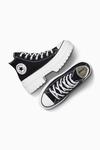 Кроссовки Chuck Taylor All Star на каблуке с проборами Converse, черный - фото 7