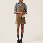 MIU MIU платье женское Brown - фото 4