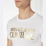 Облегающая футболка Versace, белый - фото 4