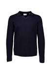 Топ Lindbergh Long sleeved top, Navy/Dark Blue - фото 5
