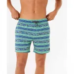 Шорты для плавания Rip Curl Fun Times Volley, зеленый - фото 4