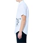 Вышитая хлопковая рубашка THOM BROWNE, белый - фото 4