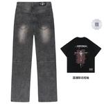 Джинсы унисекс Xinyinsu, синий - фото 38