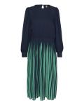 Миди платье CULTURE Carly, Navy/Jade - фото