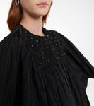 Мини-платье из тафты с декором REDValentino, Nero - фото 4