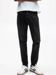 Узкие джинсы Pull&Bear, Black Denim - фото 2