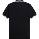 FRED PERRY Мужская черная поло - фото 3