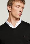 Джемпер ESSENTIAL V NECK Tommy Hilfiger, черный - фото 3