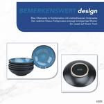 Набор столовых приборов Luzzo Oland - 18 teilig, синий - фото 5