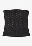 Топ Even&Odd STRAPLESS TOP WITH RHINESTONES, Black - фото 4