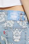 Джинсы Gundam SEED Levi'S, синий - фото 5