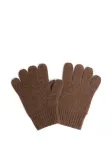 Кашемировые перчатки Bonpoint, коричневый - фото