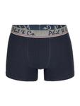 Боксеры Phil & Co. Berlin, цвет Navy/Azure/mottled grey - фото 4