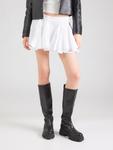 Мини юбка WEEKDAY, White - фото 2