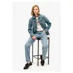 Куртка Superdry Embroidered Denim Chore, синий - фото 4
